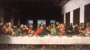 Léonard de Vinci œuvres - La Cène reproduction Léonard de Vinci